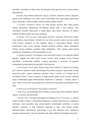 PSICHOLOGINĖS KRIZĖS IR GYVENIMO PRASMĖS PROBLEMOS. Paveikslėlis 6