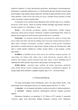PSICHOLOGINĖS KRIZĖS IR GYVENIMO PRASMĖS PROBLEMOS. Paveikslėlis 7