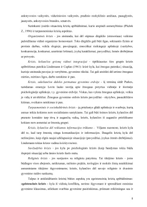 PSICHOLOGINĖS KRIZĖS IR GYVENIMO PRASMĖS PROBLEMOS. Paveikslėlis 8