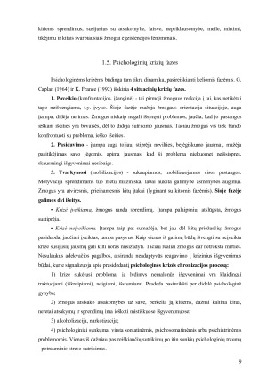 PSICHOLOGINĖS KRIZĖS IR GYVENIMO PRASMĖS PROBLEMOS. Paveikslėlis 9