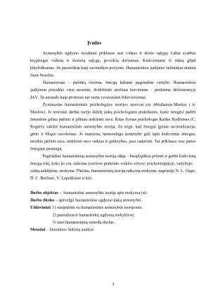 Humanistinė asmenybės teorija apie mokymą (si). Paveikslėlis 3