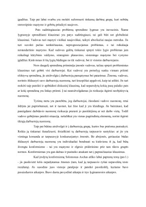 Bendravimo situacijų valdymas darbo aplinkoje - sprendimų priėmimas ar emocijų kontrolė. Paveikslėlis 3
