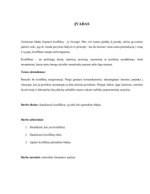 Konfliktų rūšys bei sprendimo būdai. Paveikslėlis 2