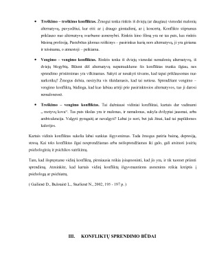 Konfliktų rūšys bei sprendimo būdai. Paveikslėlis 6