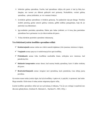 Konfliktų rūšys bei sprendimo būdai. Paveikslėlis 8