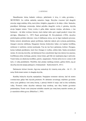 SKYRYBOS IR JŲ POVEIKIS VAIKAMS. Paveikslėlis 3