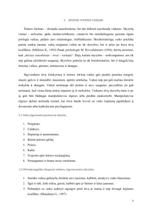 SKYRYBOS IR JŲ POVEIKIS VAIKAMS. Paveikslėlis 5