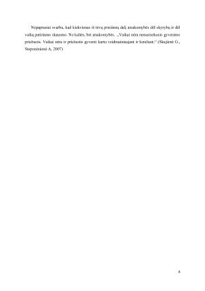 SKYRYBOS IR JŲ POVEIKIS VAIKAMS. Paveikslėlis 6