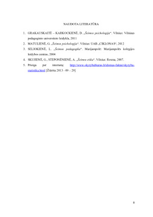 SKYRYBOS IR JŲ POVEIKIS VAIKAMS. Paveikslėlis 8