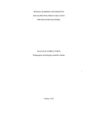 PAAUGLIŲ SUBKULTŪROS