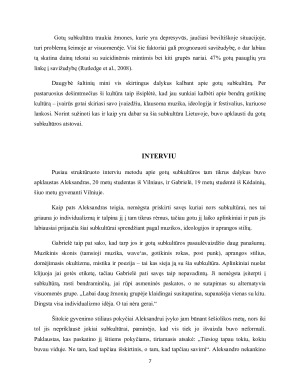 PAAUGLIŲ SUBKULTŪROS. Paveikslėlis 7