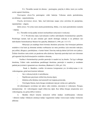 Mokymo ir mokymosi proceso analizė skirtingose psichologijos kryptyse. Paveikslėlis 4