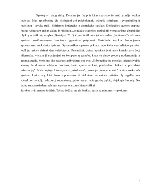 SĄVOKOS. JŲ REIKŠMĖ IR KILMĖ. Paveikslėlis 8