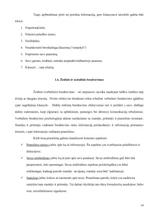 BENDRAVIMO ĮGUDŽIŲ LAVINIMAS. Paveikslėlis 10