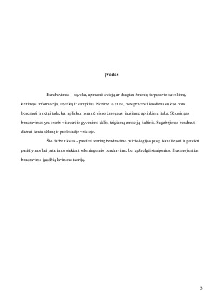 BENDRAVIMO ĮGUDŽIŲ LAVINIMAS. Paveikslėlis 3