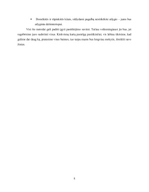 PASITIKĖJIMAS SAVIMI IR JO ĮTAKA STUDIJOMS. Paveikslėlis 8