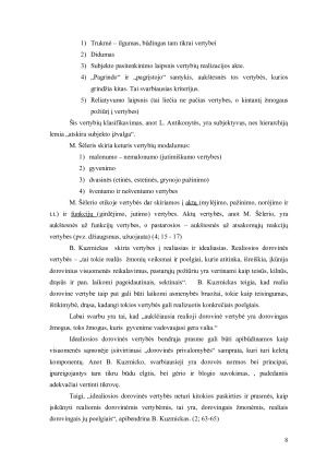 Asmenybės vertybės. Vertybių samprata ir jų pasirinkimai. Paveikslėlis 8