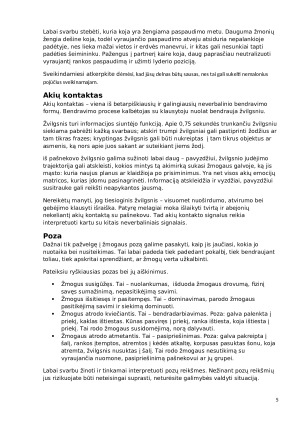 Neverbalinė kalba. Situacijos analizė. Paveikslėlis 5