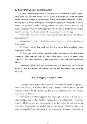 Asmenybės esmė ir jos unikalumo aspektai psichologiniu požiūriu. Paveikslėlis 10