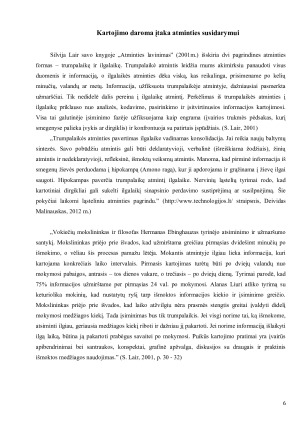 PASIRUOŠIMO EGZAMINAMS BŪDŲ TYRIMAS. Paveikslėlis 6