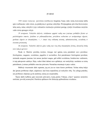 EMOCINĖS PRIEVARTOS POVEIKIS „GIJOS“ JAUNIMO MOKYKLOS MOKINIAMS. Paveikslėlis 2