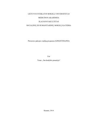 Savižudybės pasaulyje. Paveikslėlis 1