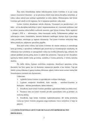 AR LYTINIS ŠVIETIMAS MOKYKLOJE TURĖTŲ BŪTI PRIVALOMAS. Paveikslėlis 3