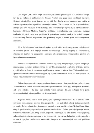 Asmenybė. Paveikslėlis 10