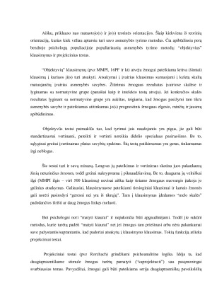 Asmenybė. Paveikslėlis 3