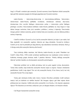 Asmenybė. Paveikslėlis 9