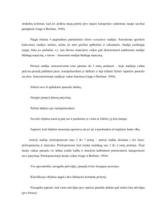 Kitimas gyvenimo eigoje. Paveikslėlis 7