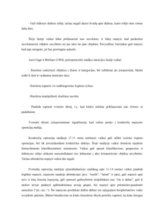 Kitimas gyvenimo eigoje. Paveikslėlis 8