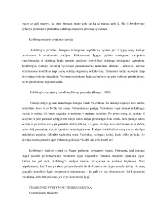 Kitimas gyvenimo eigoje. Paveikslėlis 9