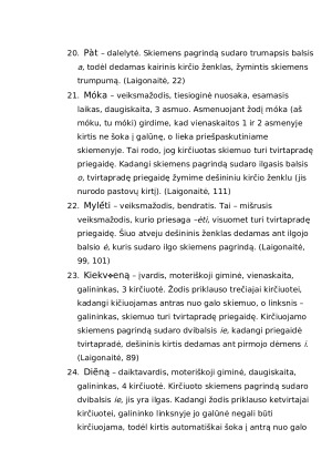 Akcentologijos savarankiškas darbas. Paveikslėlis 6