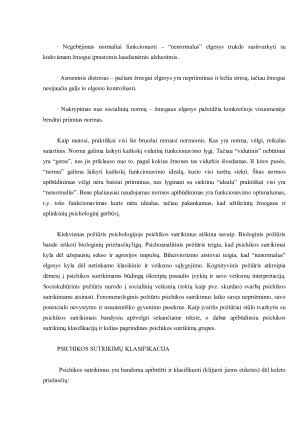 STRESAS IR PSICHIKOS SUTRIKIMAI. Paveikslėlis 5