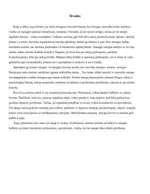 Nerimas ir jo įveikimo būdai. Paveikslėlis 10