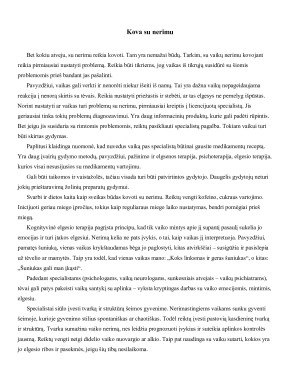 Nerimas ir jo įveikimo būdai. Paveikslėlis 7