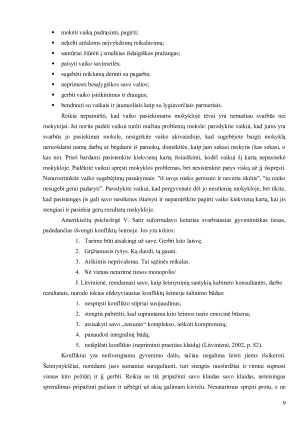 BENDRAVIMAS ŠEIMOJE - VAIKŲ IR TĖVŲ KONFLIKTAS. Paveikslėlis 9