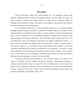 STEREOTIPAI IR TOLERANCIJA. Paveikslėlis 10