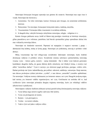 STEREOTIPAI IR TOLERANCIJA. Paveikslėlis 5