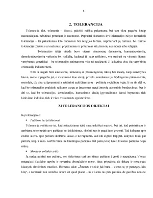 STEREOTIPAI IR TOLERANCIJA. Paveikslėlis 6