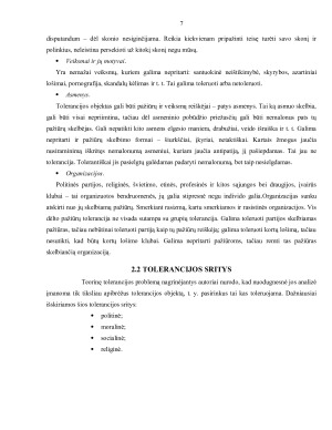STEREOTIPAI IR TOLERANCIJA. Paveikslėlis 7