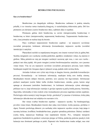 BENDRAVIMO PSICHOLOGIJA. KONFLIKTAI. Paveikslėlis 4