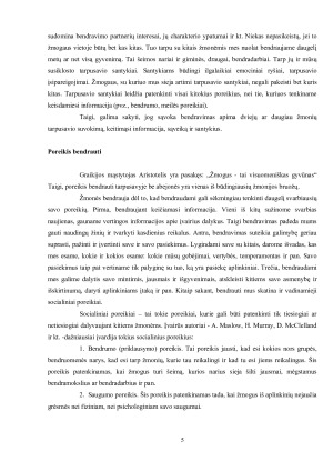 BENDRAVIMO PSICHOLOGIJA. KONFLIKTAI. Paveikslėlis 5