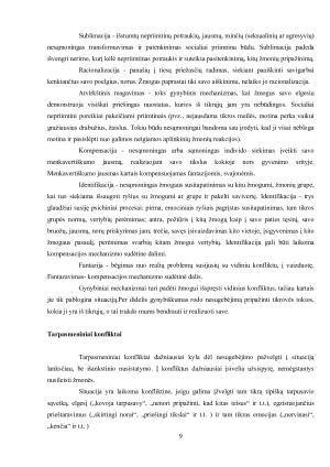 BENDRAVIMO PSICHOLOGIJA. KONFLIKTAI. Paveikslėlis 9