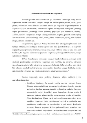 Potrauminio streso sutrikimas. Paveikslėlis 3
