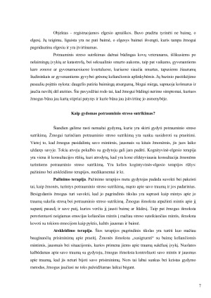 Potrauminio streso sutrikimas. Paveikslėlis 7