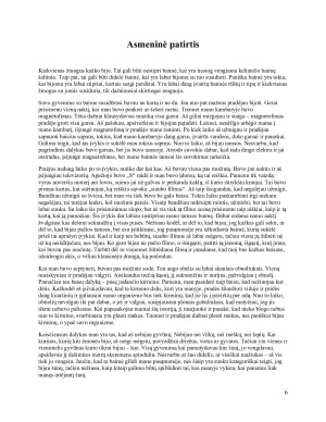 Baimės raiška žmogaus gyvenime. Paveikslėlis 6