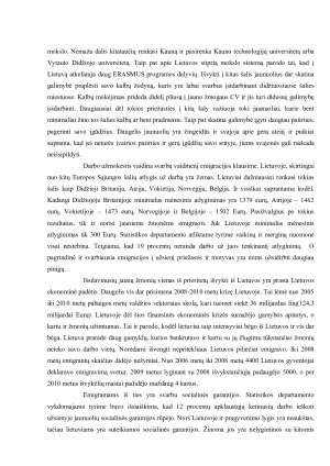 LIETUVOS JAUNIMO EMIGRACIJA. Paveikslėlis 4
