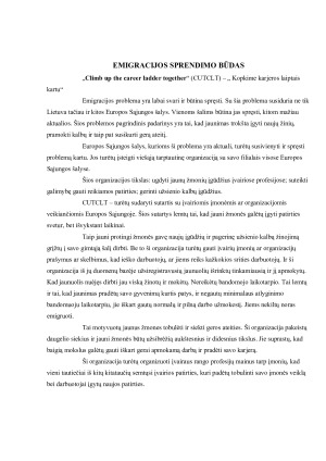 LIETUVOS JAUNIMO EMIGRACIJA. Paveikslėlis 7